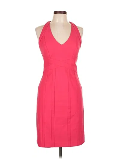 Pre-owned Laundry By Shelli Segal Cocktail Dress In Pink