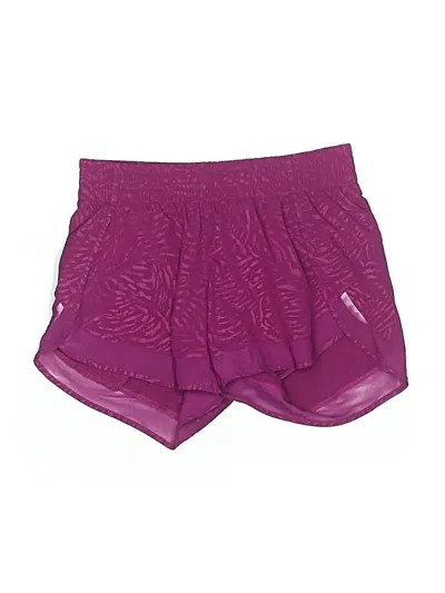 Pre-owned Athleta Athletic Shorts In Purple