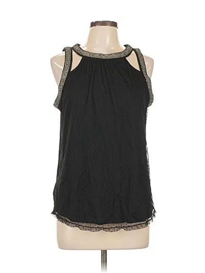 Pre-owned Maurices Sleeveless Blouse In Black