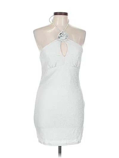 Pre-owned Forever 21 Cocktail Dress In Silver