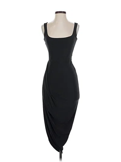 Pre-owned Missguided Cocktail Dress In Black