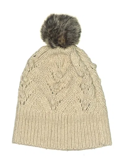 Pre-owned Gap Beanie Hat In Brown