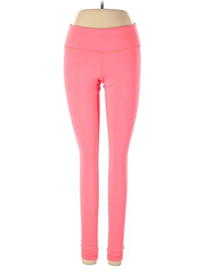 Pre-owned Lululemon Athletica Active Pants In Pink