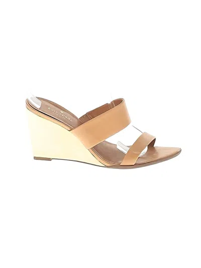 Pre-owned Kate Spade New York Wedges In Brown