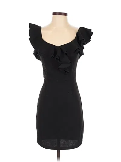 Pre-owned Lulus Cocktail Dress In Black
