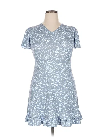 Pre-owned Assorted Brands Casual Dress In Blue