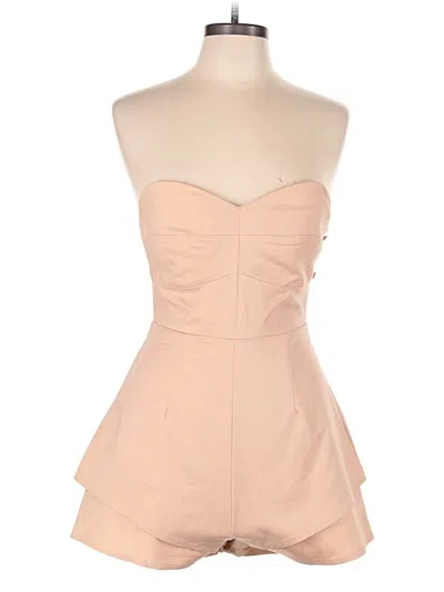 Pre-owned L'atiste By Amy Romper In Brown