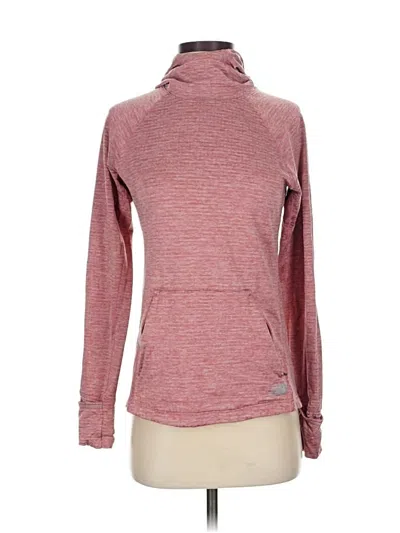 Pre-owned New Balance Turtleneck Sweater In Pink