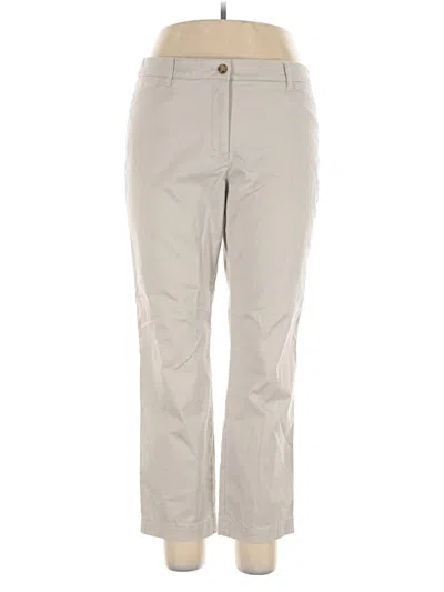 Pre-owned Talbots Casual Pants In Gray