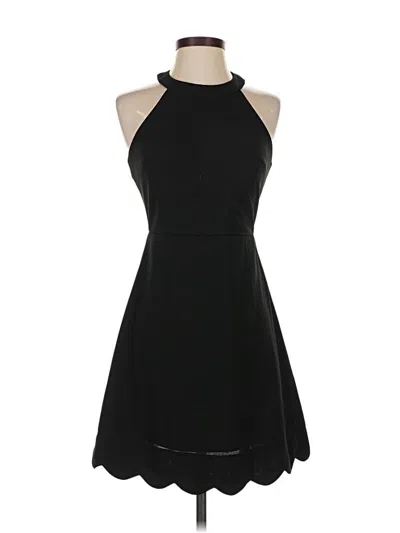 Pre-owned Lulus Cocktail Dress In Black