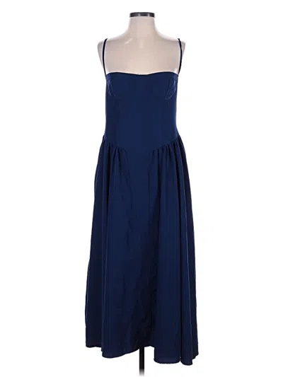 Pre-owned Assorted Brands Cocktail Dress In Blue