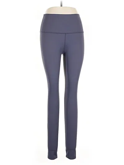 Pre-owned Beyond Yoga Active Pants In Blue