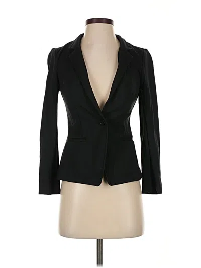 Pre-owned Banana Republic Blazer Jacket In Black