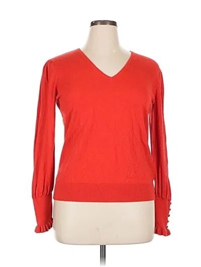 Pre-owned Polo Ralph Lauren Pullover Sweater In Red