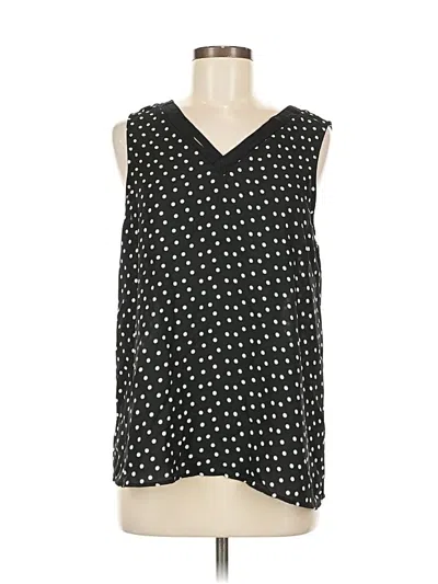 Pre-owned Maurices Sleeveless Blouse In Black