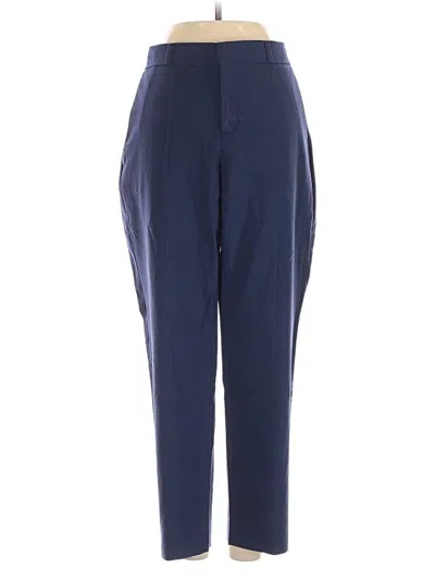 Pre-owned Banana Republic Wool Pants In Blue