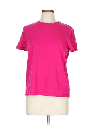 Pre-owned Brooks Brothers Active T-shirt In Pink