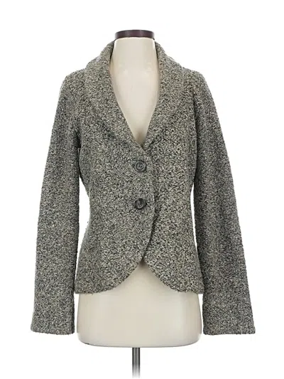 Pre-owned Cabi Blazer Jacket In Gray