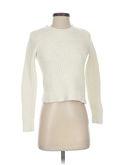 Pre-owned Banana Republic Pullover Sweater In White