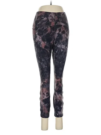 Pre-owned Lululemon Athletica Active Pants In Black