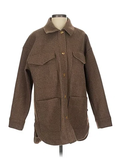 Pre-owned Banana Republic Coat In Brown