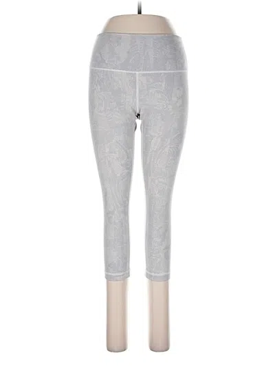 Pre-owned Lululemon Athletica Active Pants In Gray