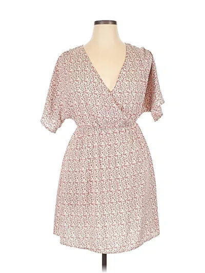 Pre-owned Shein Casual Dress In White