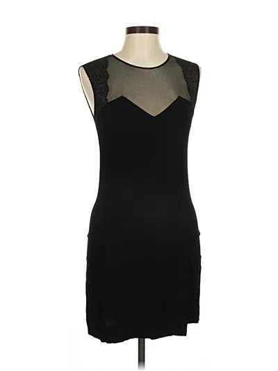 Pre-owned Sandro Cocktail Dress In Black