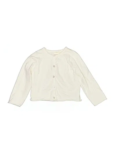 Pre-owned First Impressions Kids' Cardigan Sweater In White