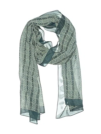 Pre-owned Unbranded Scarf In Blue