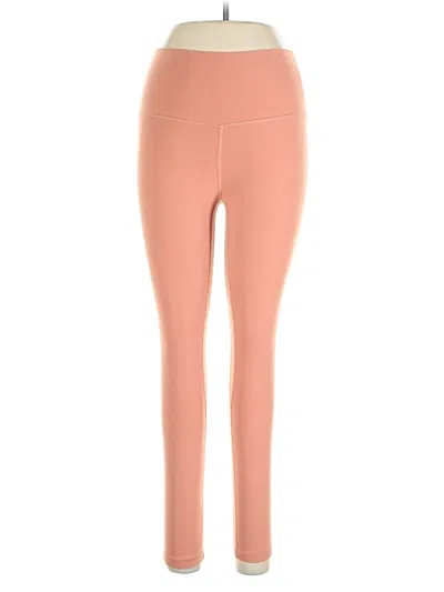 Pre-owned Lululemon Athletica Active Pants In Pink