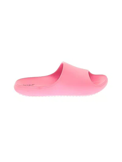 Pre-owned Cat & Jack Kids' Sandals In Pink