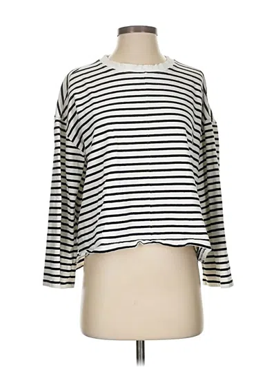 Pre-owned Madewell Pullover Sweater In White