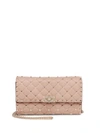 VALENTINO GARAVANI Rockstud Spike Leather Shoulder Bag