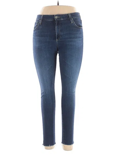 Pre-owned Adriano Goldschmied Jeans In Blue