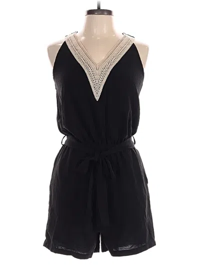 Pre-owned Fashion Romper In Black