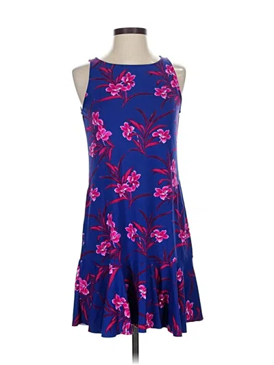 Pre-owned Tommy Bahama Cocktail Dress In Blue