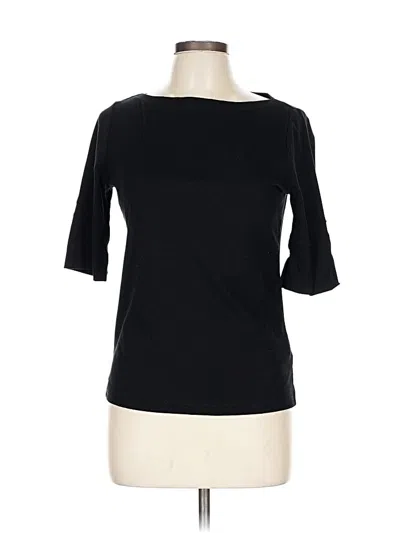 Pre-owned Polo Ralph Lauren 3/4 Sleeve T-shirt In Black