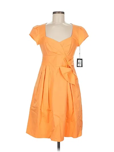 Pre-owned Nanette Lepore Cocktail Dress In Orange