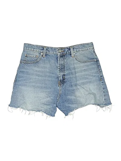 Pre-owned Bdg Denim Shorts In Blue