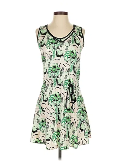 Pre-owned Veronica Beard Casual Dress In Green