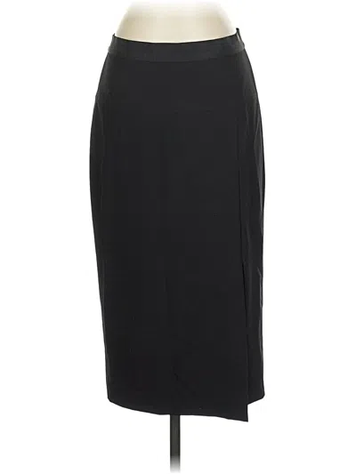 Pre-owned Ann Taylor Formal Skirt In Black