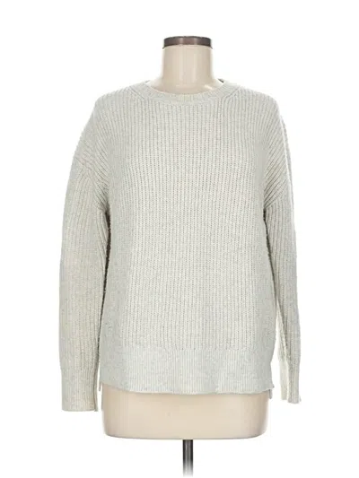 Pre-owned Banana Republic Pullover Sweater In Silver