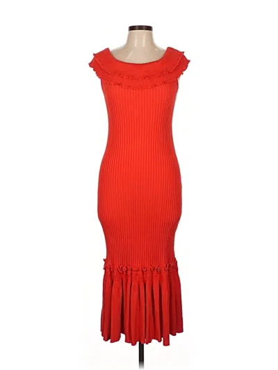 Pre-owned Simkhai Cocktail Dress In Red