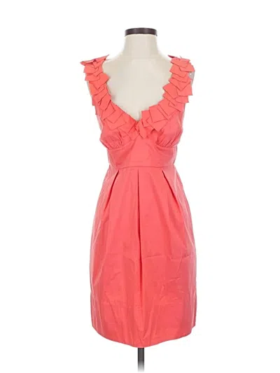 Pre-owned Bcbgmaxazria Cocktail Dress In Orange