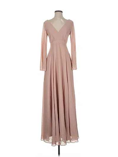 Pre-owned Bhldn Cocktail Dress In Brown