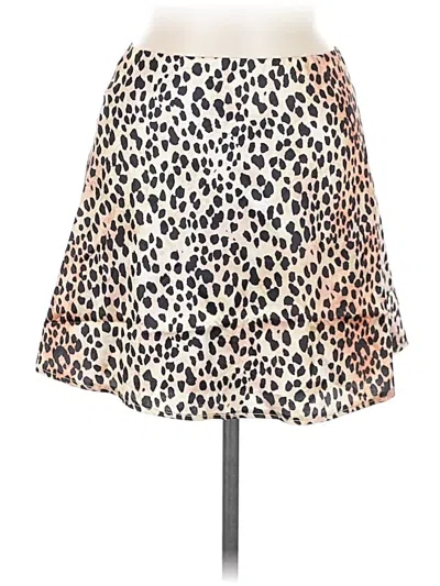 Pre-owned Princess Polly Casual Skirt In Brown