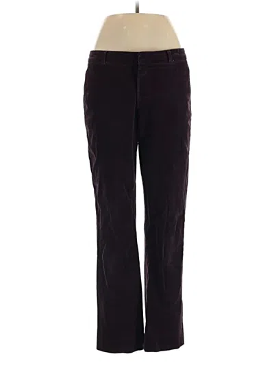 Pre-owned Banana Republic Casual Pants In Burgundy