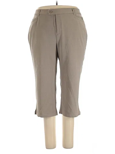 Pre-owned Cj Banks Casual Pants In Gray