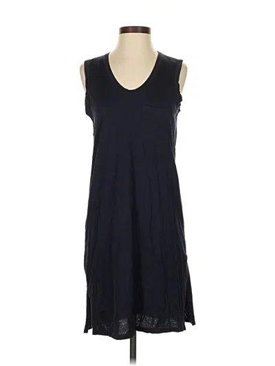 Pre-owned J.crew Factory Store Casual Dress In Black